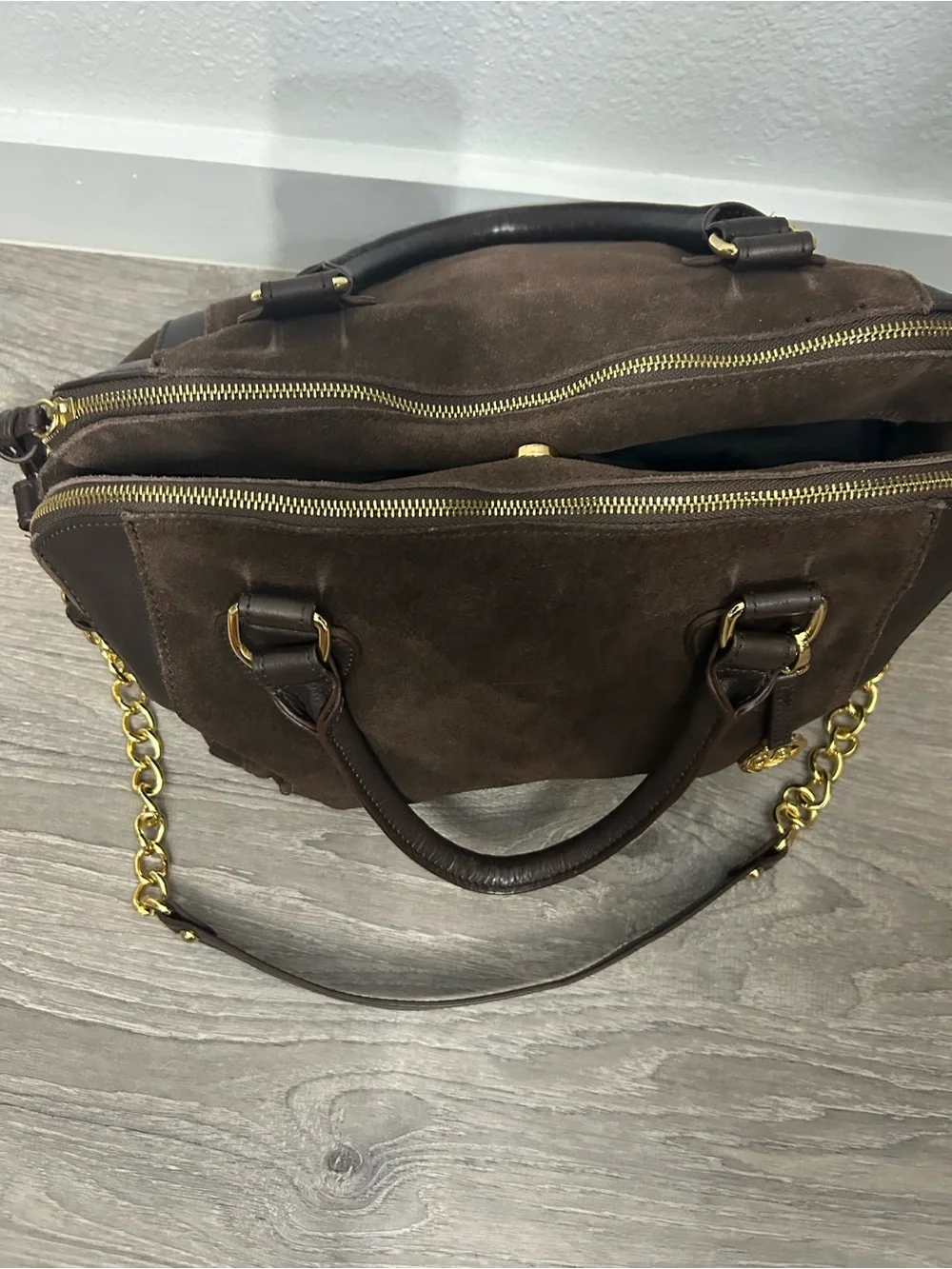 Audrey Brooke leather purse